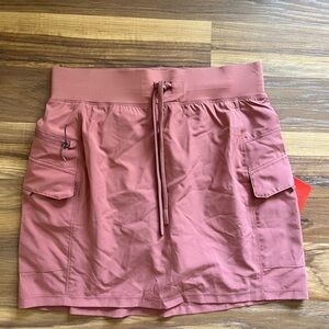 Pink Cargo Mini Skirt